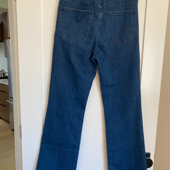 Soft Surrounding Dark Denim Bootcut Jeans Size 8 - Picture 2 of 5